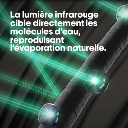 Sèche-cheveux professionnel AirLight Pro avec écran LCD