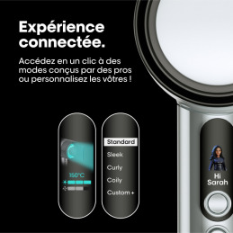 Sèche-cheveux AirLight Pro avec diffuseur et concentrateur