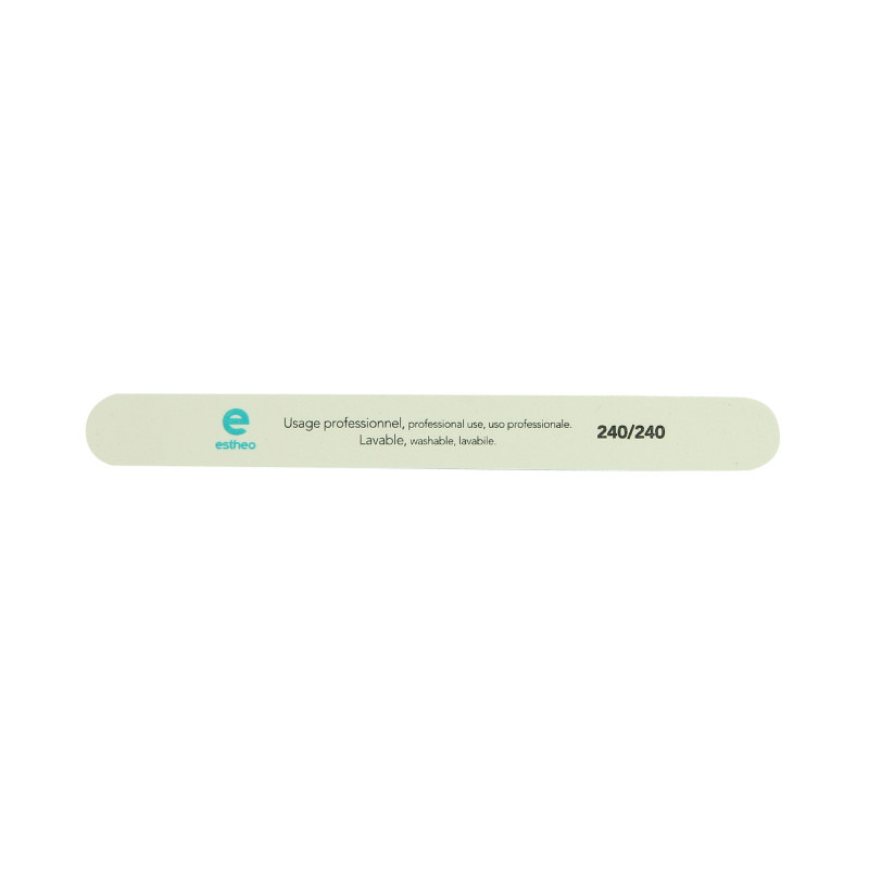 Limage des ongles naturels avec lime droite Estheo 240-240