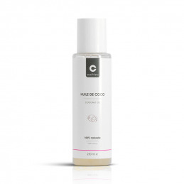 Huile capillaire de Coco 100 % naturelle 250 ml Coiffeo