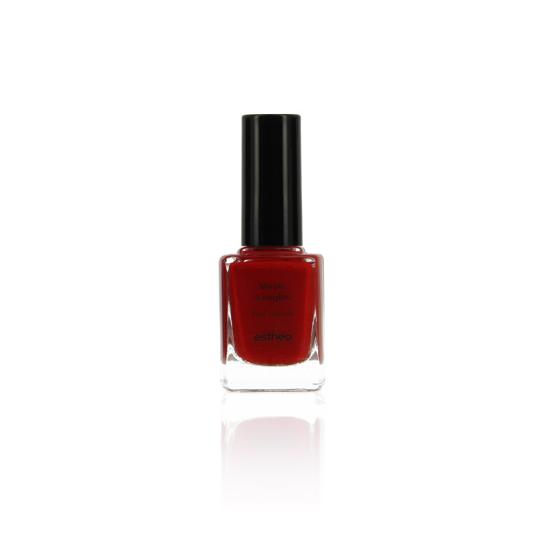 Vernis à ongles Estheo 26 On fire rouge intense