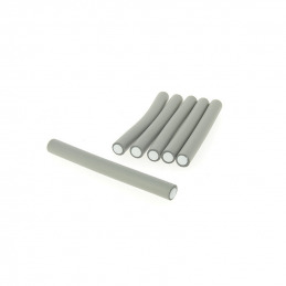 Rouleaux à mises en plis en mousse gris 18 mm Coiffeo