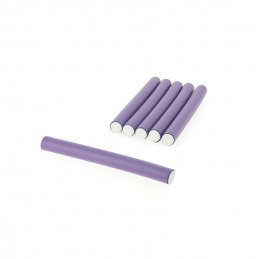 Flexi rollers 20 mm x 18 cm x6 violet Coiffeo