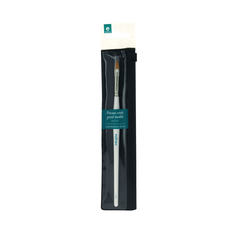 Pinceau ovale grand modèle Gel UV 105 Estheo