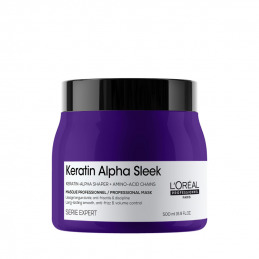 Masque disciplinant Keratin Alpha Sleek 500ML L'Oréal Professionnel
