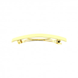 Barrette dorée de 8 cm pour coiffure Barrette dorée de 8 cm pour coiffure