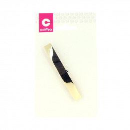 Barrette rectangulaire dorée Coiffeo Barrette rectangulaire dorée Coiffeo
