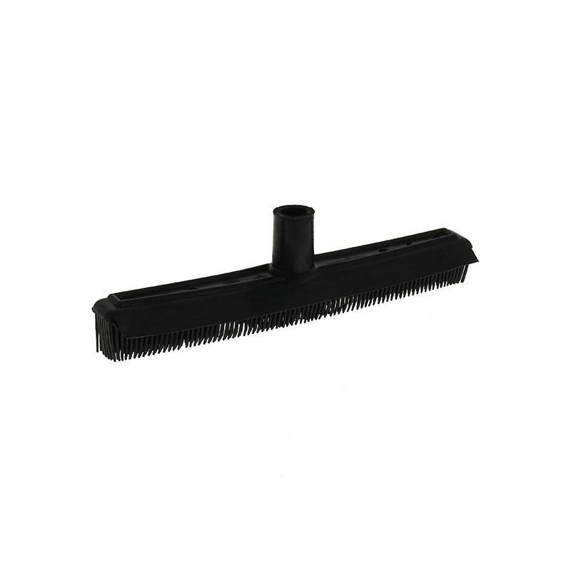 Balai de coiffeur raclette en caoutchouc noir Coiffeo