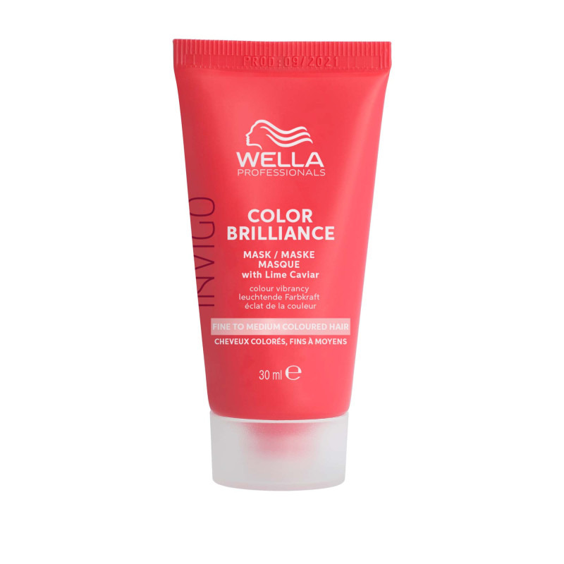 Masque couleur éclatante 30ML pour cheveux fins à moyens