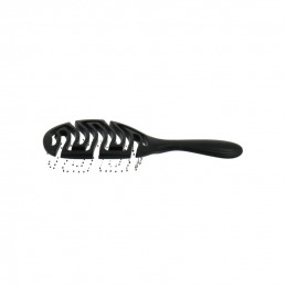 Brosse professionnelle de coiffure démêlante noire Coiffeo Brosse professionnelle de coiffure démêlante noire Coiffeo