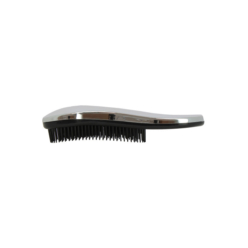 Brosse professionnelle coiffure Silver chromé Coiffeo
