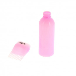 Applicateur peigne Rose pour coloration professionnelle Coiffeo
