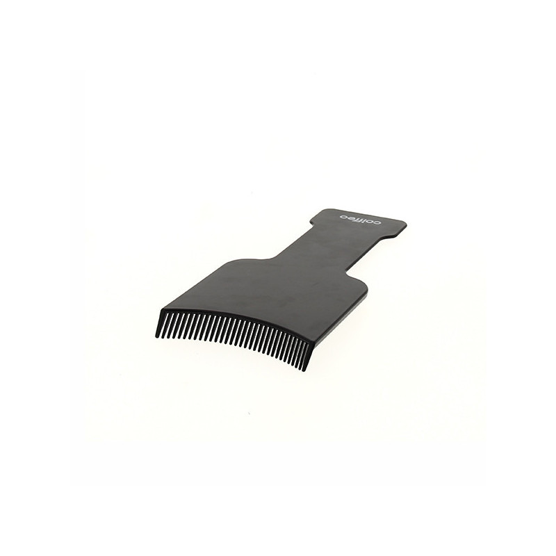 Palette à mèches noire avec dents Coiffeo