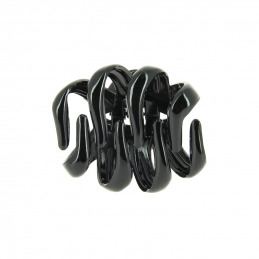 Pince noire pour cheveux 66 × 45 mm Coiffeo