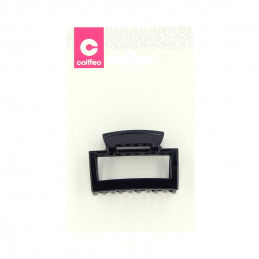Pince coiffure noire forme carrée PM Pince coiffure noire forme carrée PM
