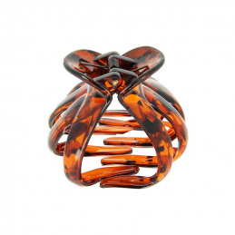 Pince coiffure marron écaille MM Coiffeo