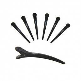 Pince coiffure carbone noire Coiffeo 12,5 cm