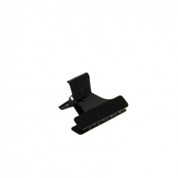 Petites pinces crocodile noires 6 cm Coiffeo