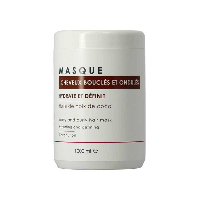 Masque cheveux bouclés et ondulés — 1000ML - Coiffeo