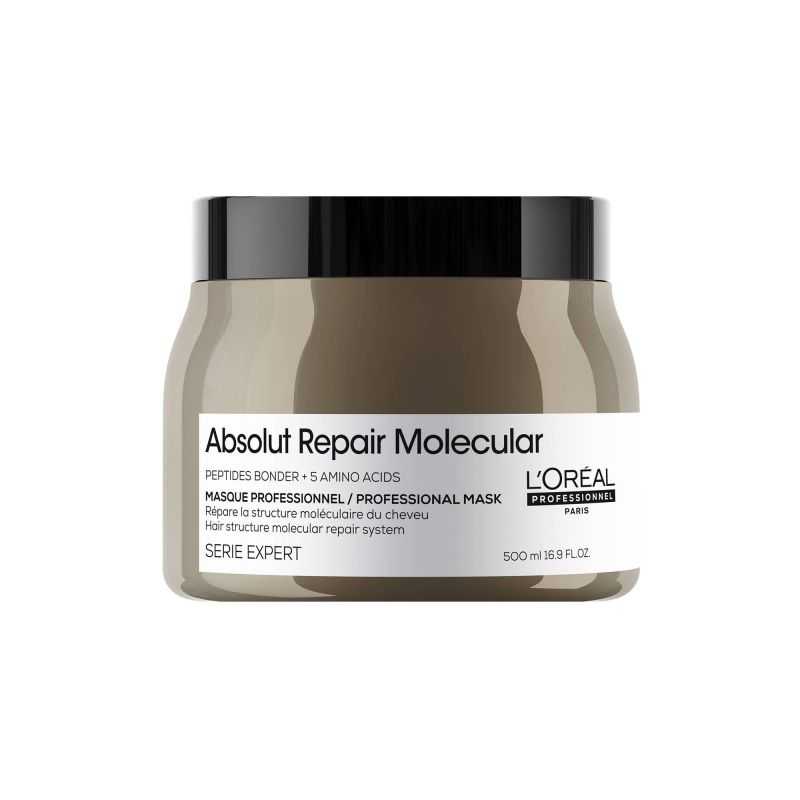 Masque Concentré Réparateur Absolut Repair Molecular — 500ML - L'Oréal Professionnel