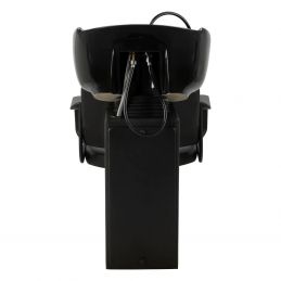 Bac shampoing VELORA avec cuve céramique inclinable