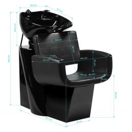 Mobilier shampoing ÉLYORA pour coiffeurs professionnels
