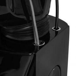 Bac de lavage barbier RAVENOR avec cuve noire
