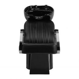 Fauteuil shampoing RAVENOR noir pour barbershop