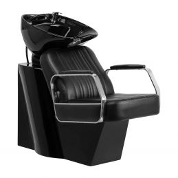 Bac à shampoing barbier professionnel RAVENOR noir