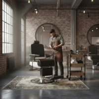 Mobilier barbier professionnel – Fauteuils, rangements, comptoirs et bacs